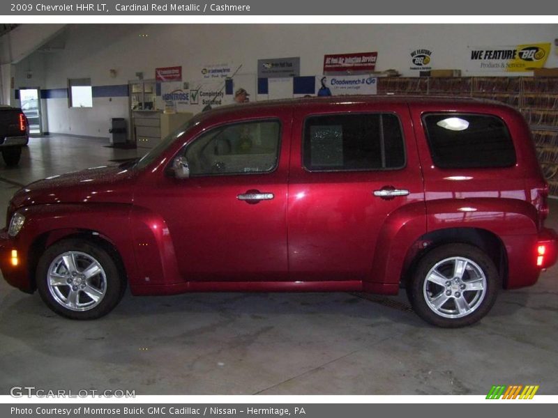 Cardinal Red Metallic / Cashmere 2009 Chevrolet HHR LT