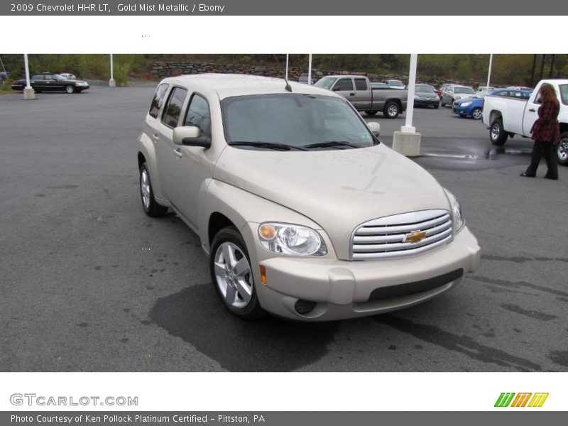 Gold Mist Metallic / Ebony 2009 Chevrolet HHR LT