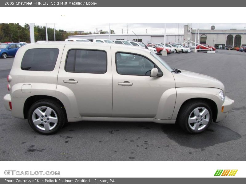 Gold Mist Metallic / Ebony 2009 Chevrolet HHR LT