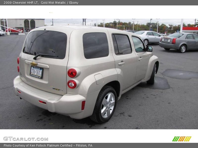 Gold Mist Metallic / Ebony 2009 Chevrolet HHR LT