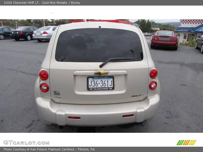 Gold Mist Metallic / Ebony 2009 Chevrolet HHR LT