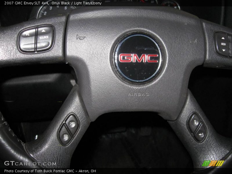 Onyx Black / Light Tan/Ebony 2007 GMC Envoy SLT 4x4