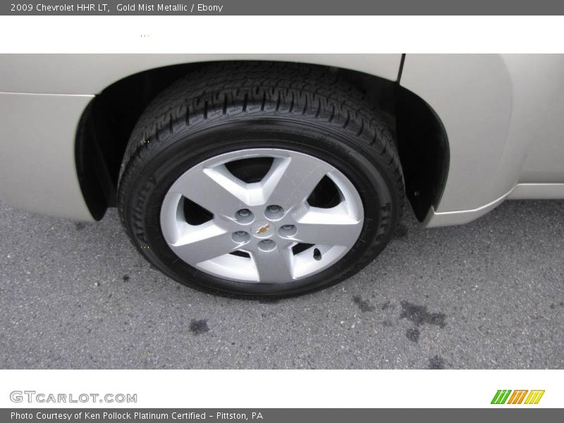 Gold Mist Metallic / Ebony 2009 Chevrolet HHR LT
