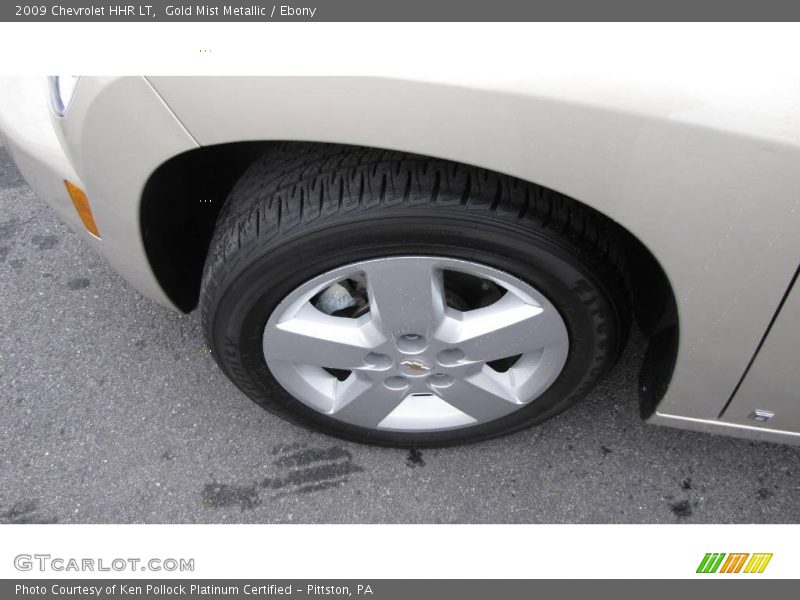 Gold Mist Metallic / Ebony 2009 Chevrolet HHR LT