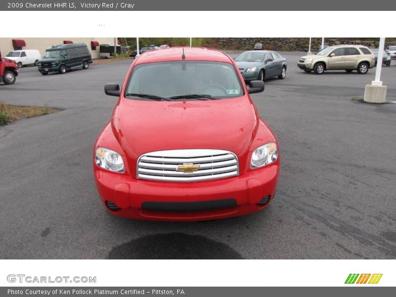 Victory Red / Gray 2009 Chevrolet HHR LS