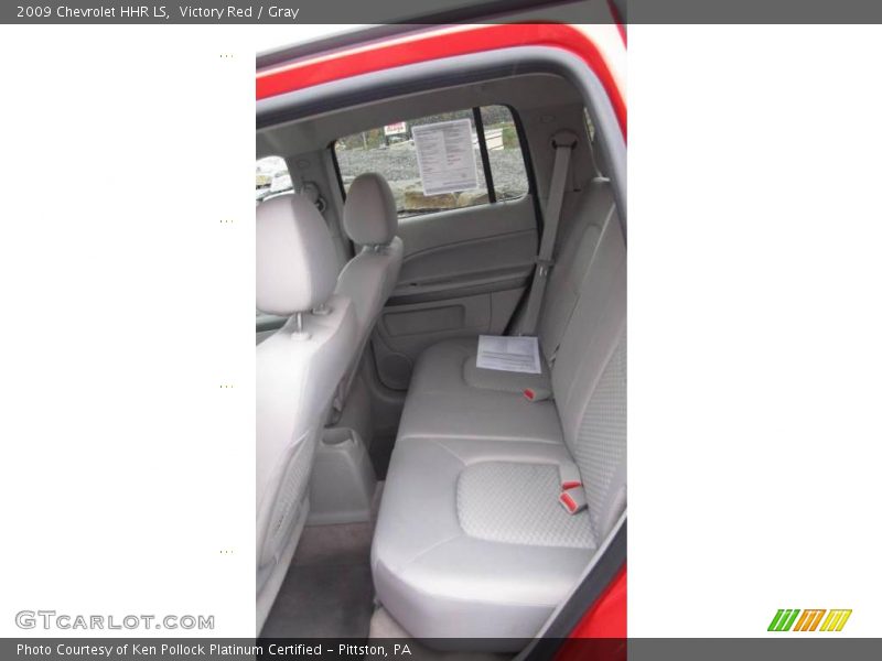 Victory Red / Gray 2009 Chevrolet HHR LS