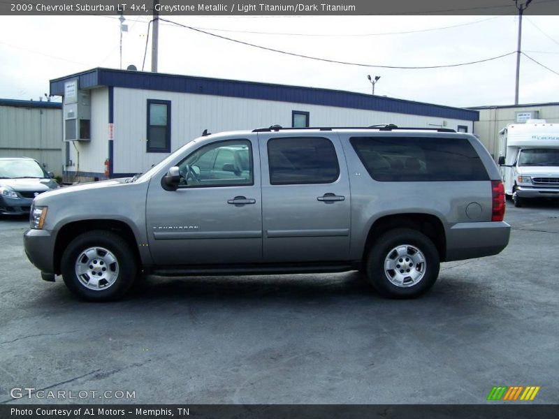 Greystone Metallic / Light Titanium/Dark Titanium 2009 Chevrolet Suburban LT 4x4
