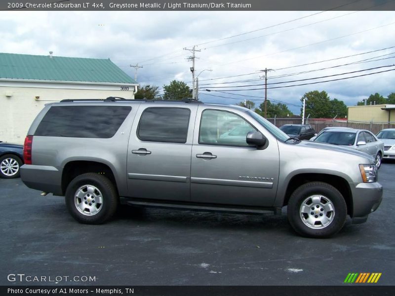 Greystone Metallic / Light Titanium/Dark Titanium 2009 Chevrolet Suburban LT 4x4