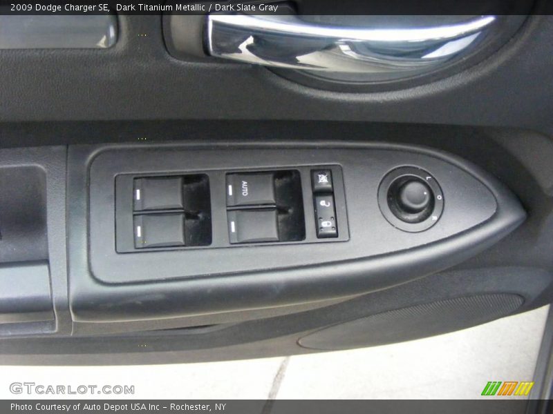 Dark Titanium Metallic / Dark Slate Gray 2009 Dodge Charger SE