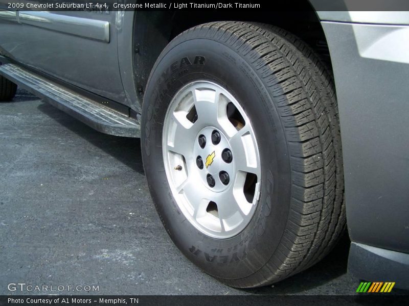 Greystone Metallic / Light Titanium/Dark Titanium 2009 Chevrolet Suburban LT 4x4