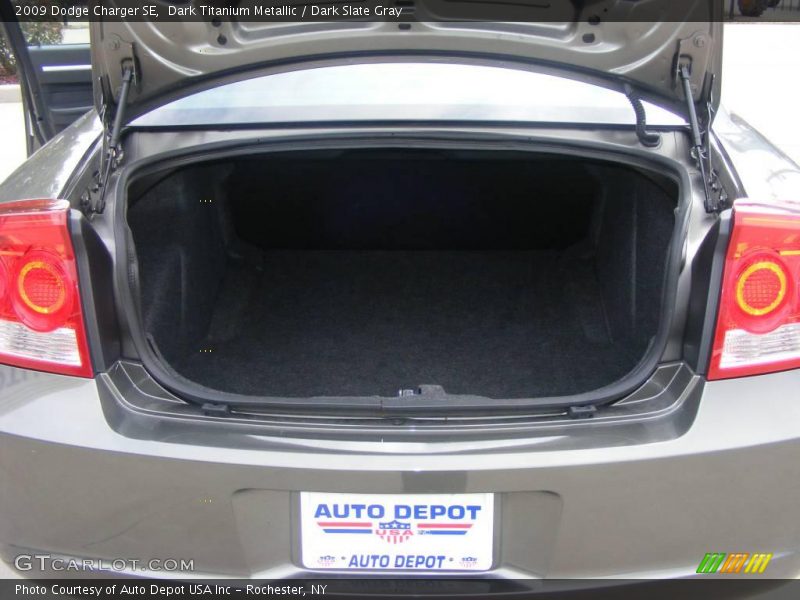 Dark Titanium Metallic / Dark Slate Gray 2009 Dodge Charger SE