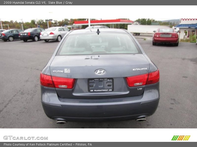 Slate Blue / Gray 2009 Hyundai Sonata GLS V6