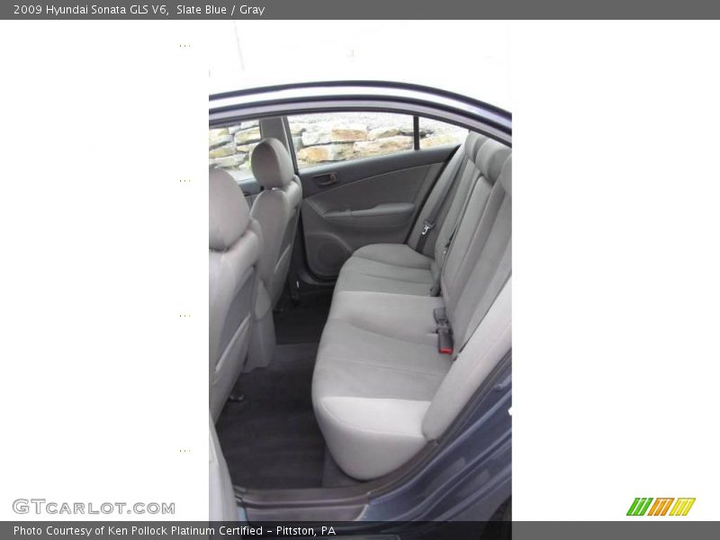 Slate Blue / Gray 2009 Hyundai Sonata GLS V6