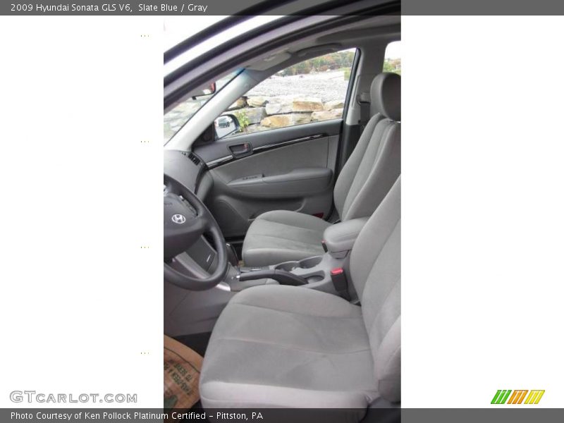 Slate Blue / Gray 2009 Hyundai Sonata GLS V6