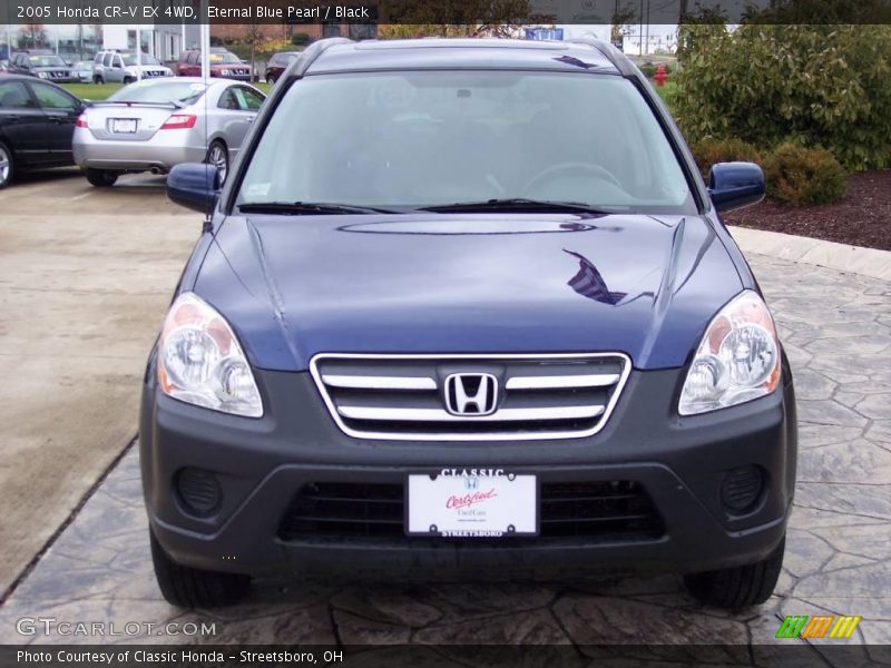 Eternal Blue Pearl / Black 2005 Honda CR-V EX 4WD