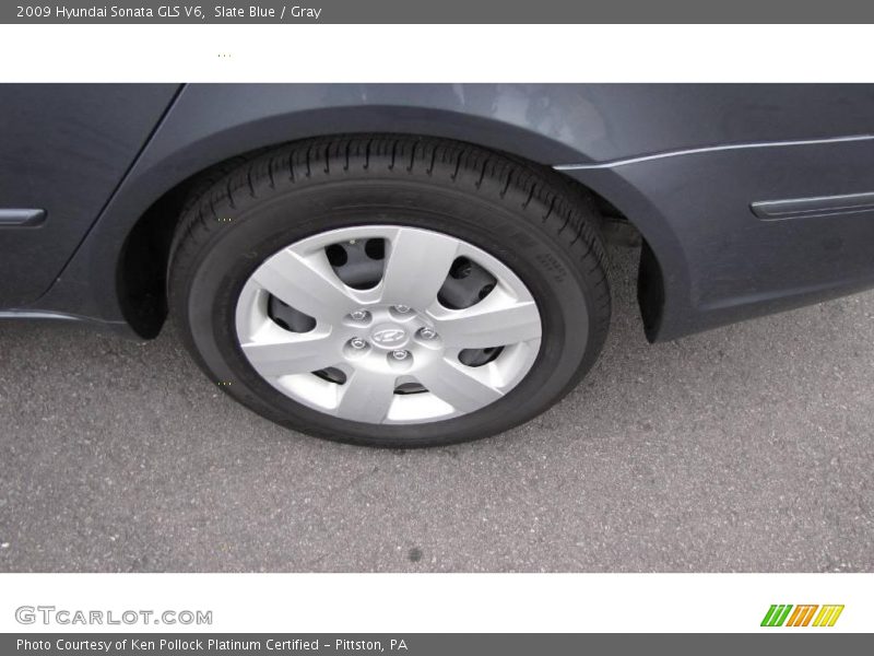 Slate Blue / Gray 2009 Hyundai Sonata GLS V6