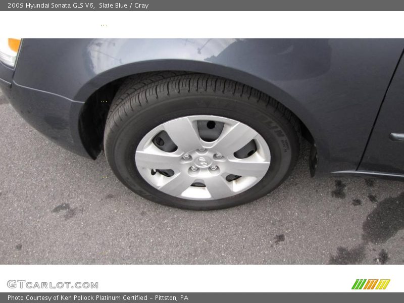 Slate Blue / Gray 2009 Hyundai Sonata GLS V6