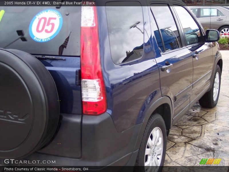 Eternal Blue Pearl / Black 2005 Honda CR-V EX 4WD