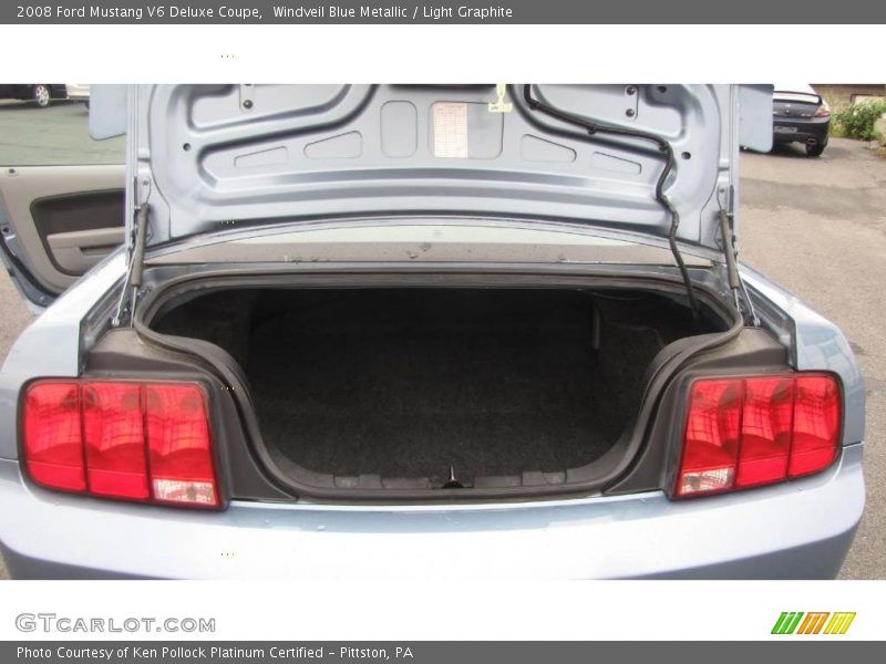Windveil Blue Metallic / Light Graphite 2008 Ford Mustang V6 Deluxe Coupe