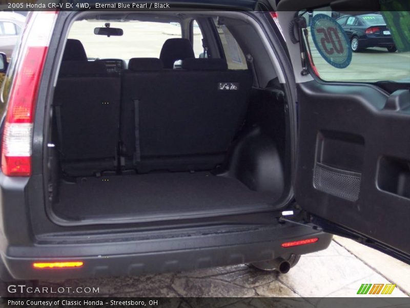 Eternal Blue Pearl / Black 2005 Honda CR-V EX 4WD