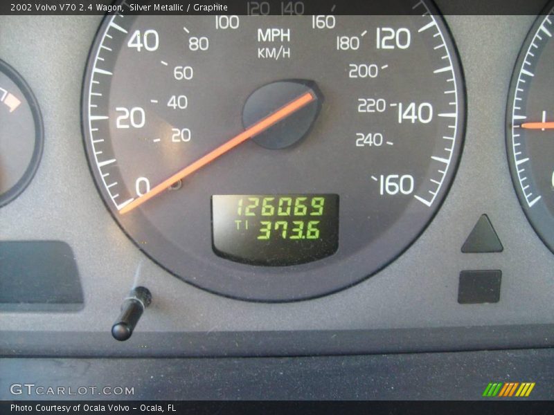 Silver Metallic / Graphite 2002 Volvo V70 2.4 Wagon