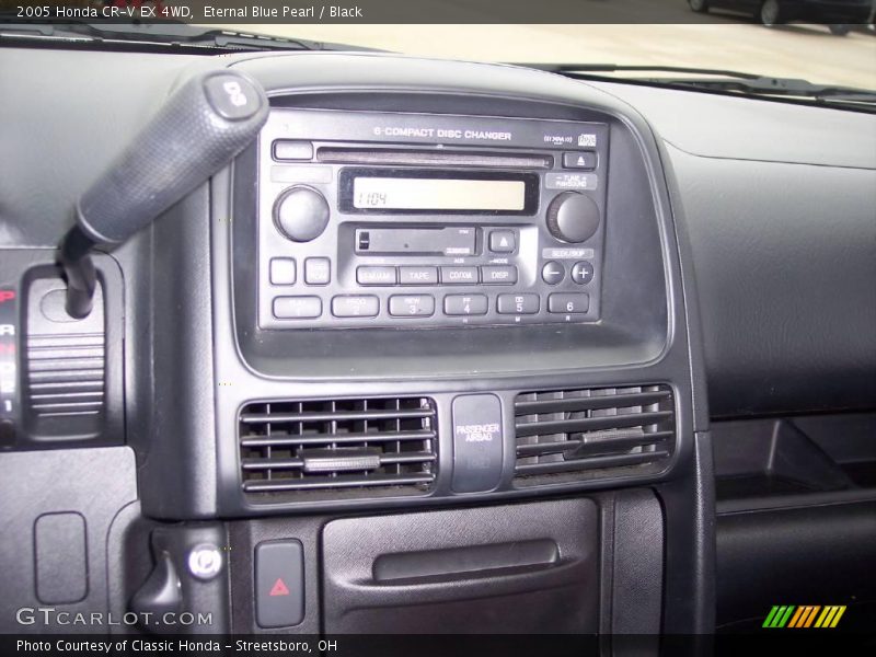 Eternal Blue Pearl / Black 2005 Honda CR-V EX 4WD