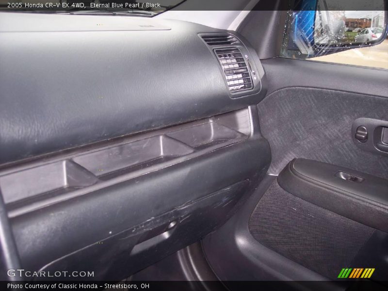 Eternal Blue Pearl / Black 2005 Honda CR-V EX 4WD