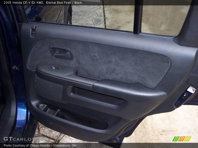 Eternal Blue Pearl / Black 2005 Honda CR-V EX 4WD