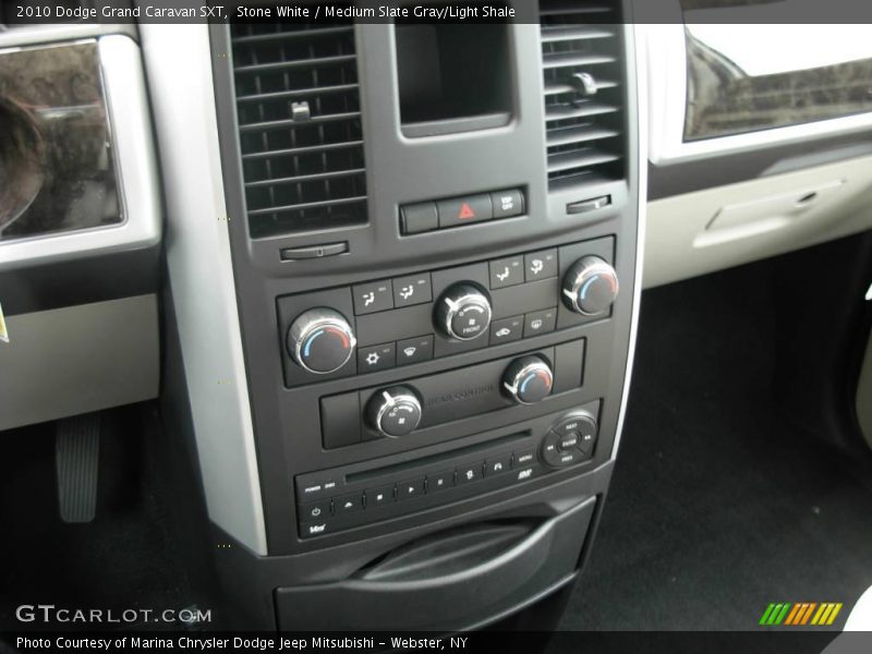 Stone White / Medium Slate Gray/Light Shale 2010 Dodge Grand Caravan SXT