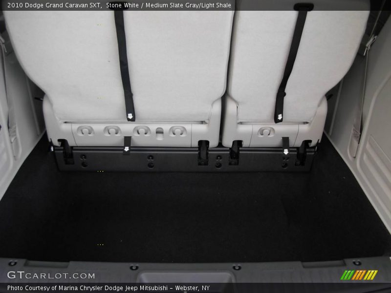 Stone White / Medium Slate Gray/Light Shale 2010 Dodge Grand Caravan SXT