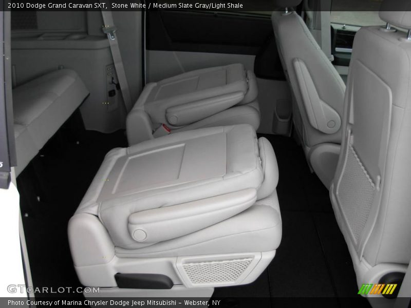 Stone White / Medium Slate Gray/Light Shale 2010 Dodge Grand Caravan SXT