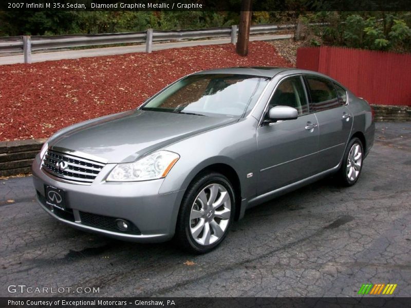 Diamond Graphite Metallic / Graphite 2007 Infiniti M 35x Sedan