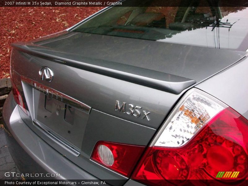 Diamond Graphite Metallic / Graphite 2007 Infiniti M 35x Sedan