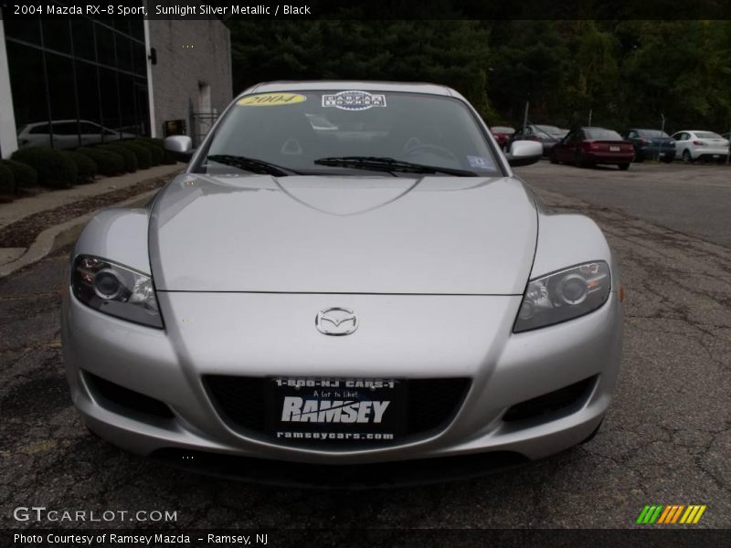 Sunlight Silver Metallic / Black 2004 Mazda RX-8 Sport