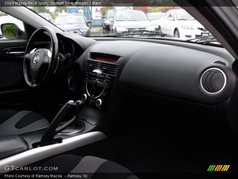 Sunlight Silver Metallic / Black 2004 Mazda RX-8 Sport