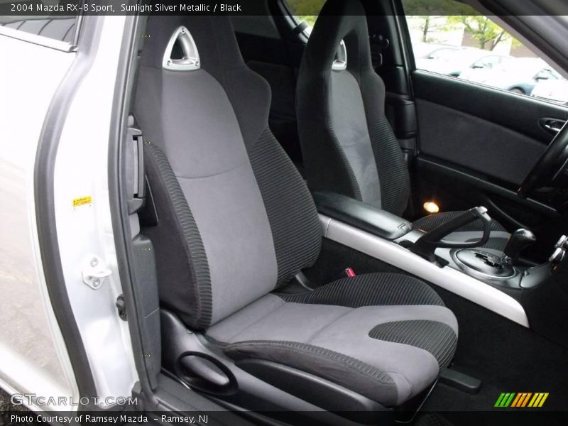 Sunlight Silver Metallic / Black 2004 Mazda RX-8 Sport