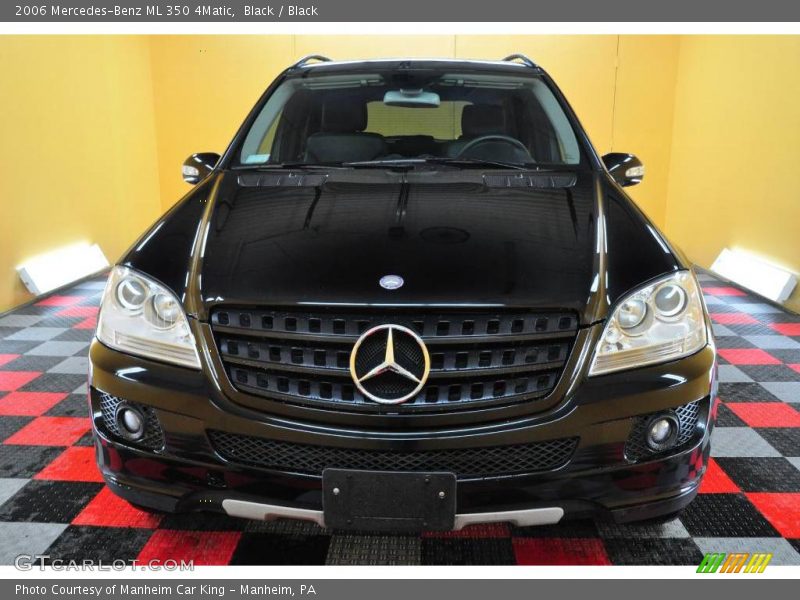 Black / Black 2006 Mercedes-Benz ML 350 4Matic