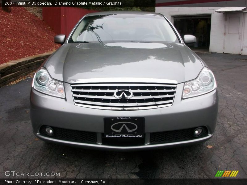 Diamond Graphite Metallic / Graphite 2007 Infiniti M 35x Sedan