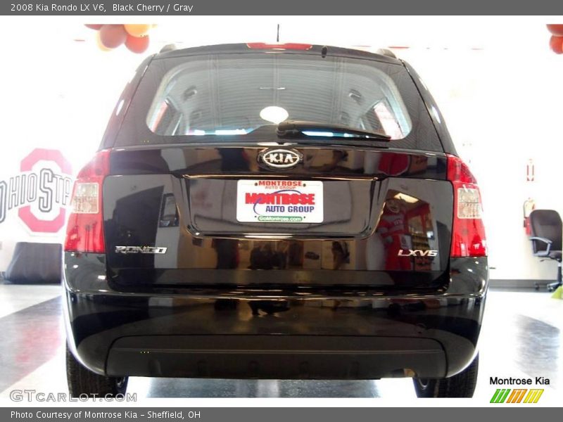 Black Cherry / Gray 2008 Kia Rondo LX V6