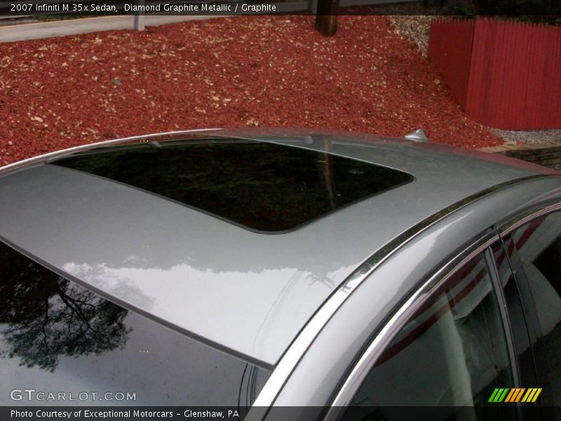 Diamond Graphite Metallic / Graphite 2007 Infiniti M 35x Sedan