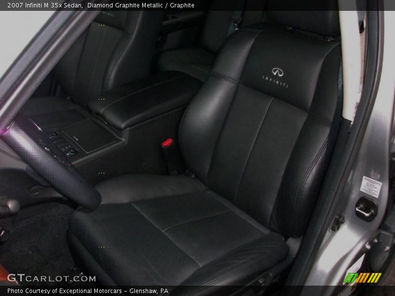 Diamond Graphite Metallic / Graphite 2007 Infiniti M 35x Sedan