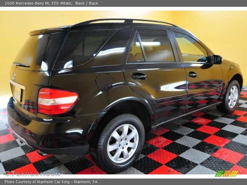 Black / Black 2006 Mercedes-Benz ML 350 4Matic