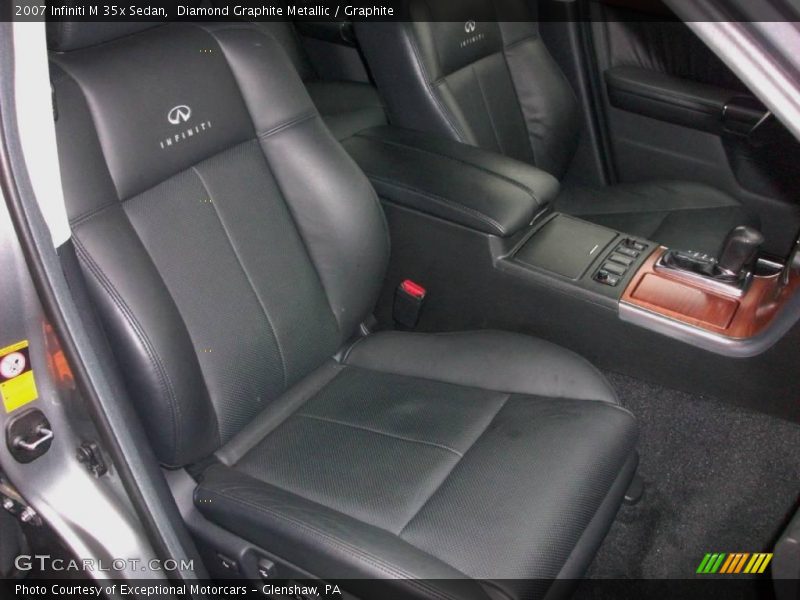 Diamond Graphite Metallic / Graphite 2007 Infiniti M 35x Sedan