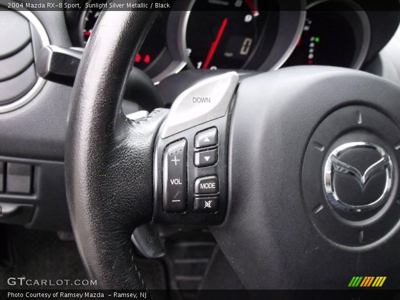 Sunlight Silver Metallic / Black 2004 Mazda RX-8 Sport