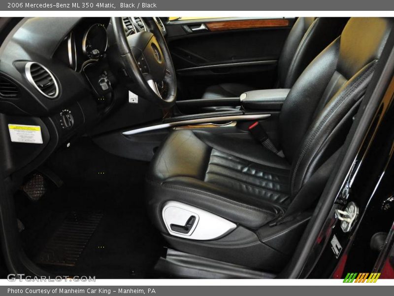 Black / Black 2006 Mercedes-Benz ML 350 4Matic