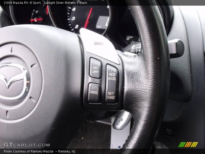 Sunlight Silver Metallic / Black 2004 Mazda RX-8 Sport