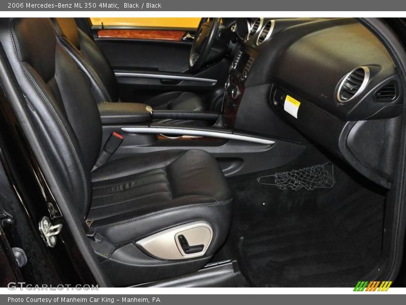 Black / Black 2006 Mercedes-Benz ML 350 4Matic
