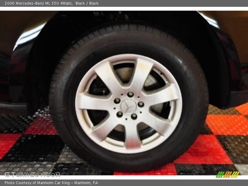 Black / Black 2006 Mercedes-Benz ML 350 4Matic