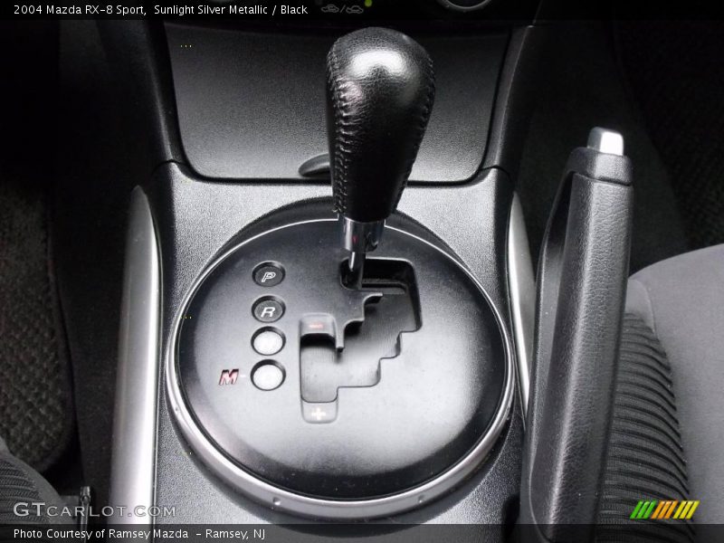 Sunlight Silver Metallic / Black 2004 Mazda RX-8 Sport