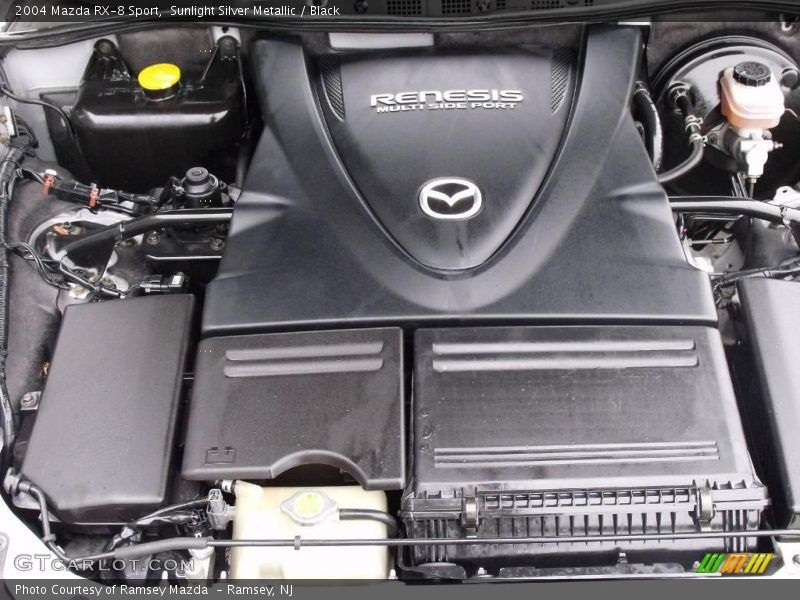 Sunlight Silver Metallic / Black 2004 Mazda RX-8 Sport